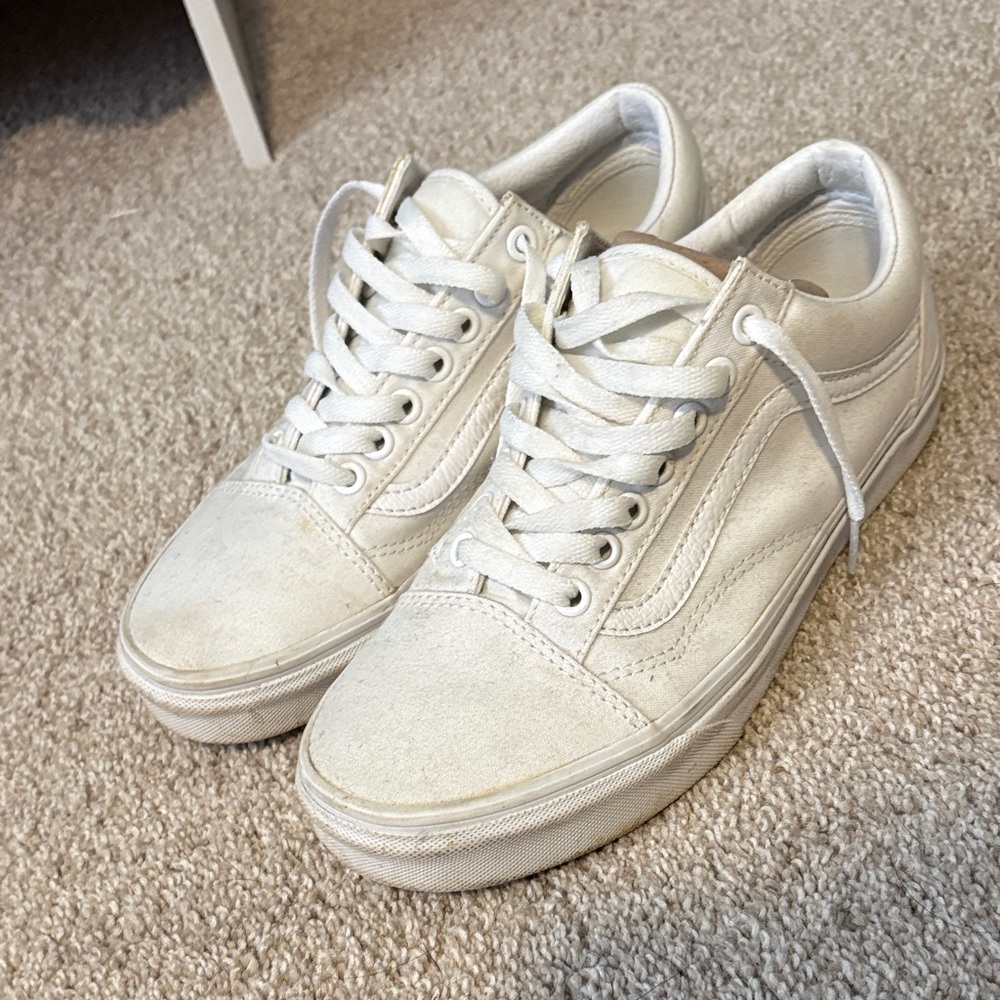 Vans Women's White Sneakers
